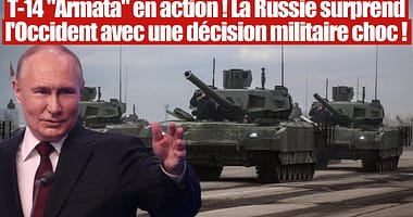 T-14 Armata en action ! La Russie prend une décision