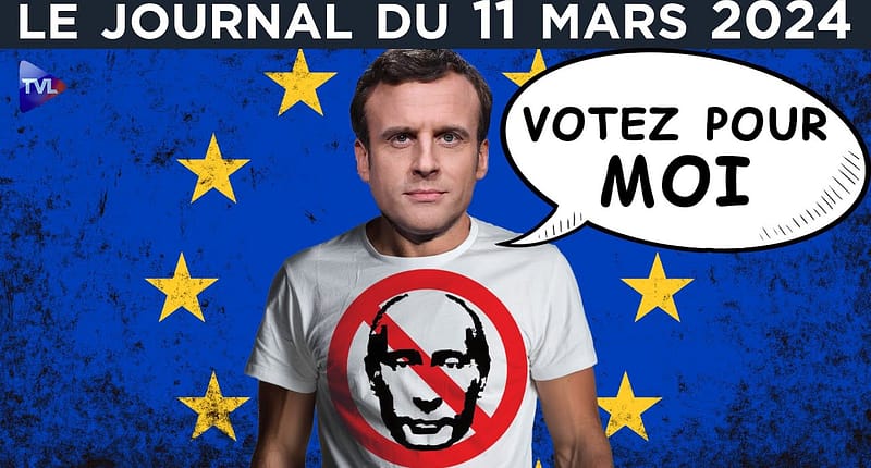 Ukraine : Macron en campagne - JT du lundi 11